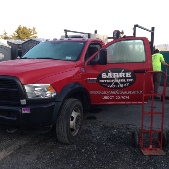 Cnyrestrooms ADA Portable Restroom crew